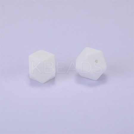 Hexagonal Silicone Beads SI-JX0020A-29-1