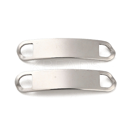 Non-Tarnish 201 Stainless Steel Connector Charms STAS-K265-02C-P-1