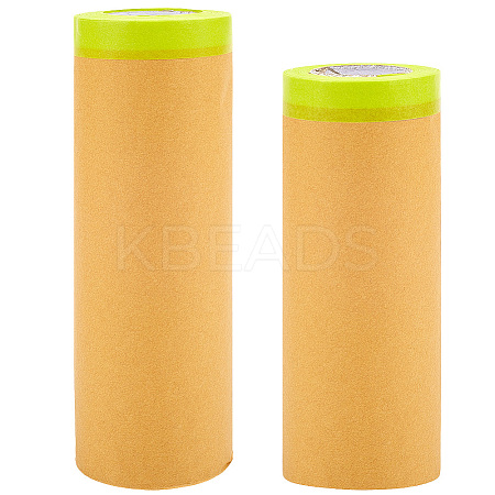 2 Rolls 2 Styles Masking Paper AJEW-CP0006-22-1