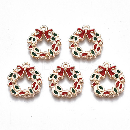 Alloy Enamel Pendants LS-ENAM-Q442-033-RS-1