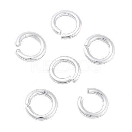 Aluminum Open Jump Rings FIND-G086-01G-S-1