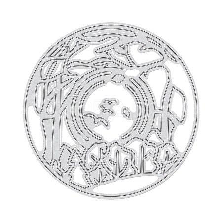 Halloween Carbon Steel Cutting Dies Stencils DIY-WH0170-060-1