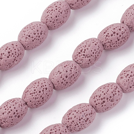 Natural Lava Rock Beads Strands G-F671-03A-08-1