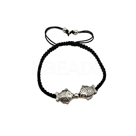 New Chinese style Chinese style Alloy Fish Bead Braided Bead Style bracelet TU7731-1