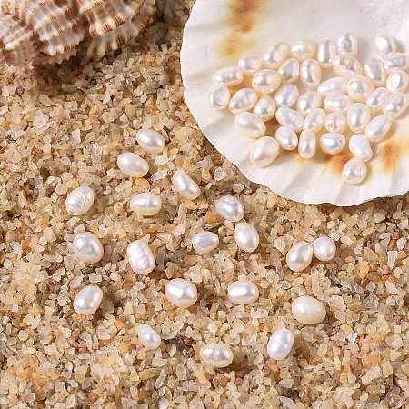 10Pcs Natural Cultured Freshwater Pearl Beads PEAR-YW0001-41-1