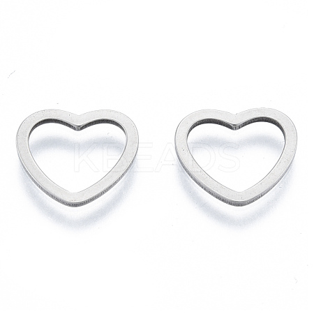 Non-Tarnish 201 Stainless Steel Linking Rings STAS-N090-T06-1-1