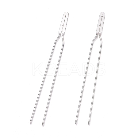 Brass Hair Fork Findings KK-F830-02S-1