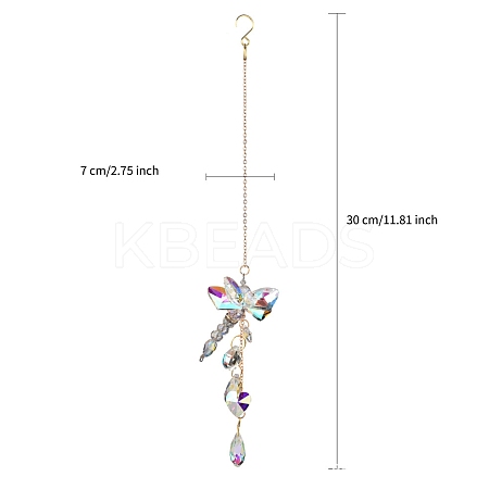 Glass Hanging Ornaments PW-WG61288-02-1