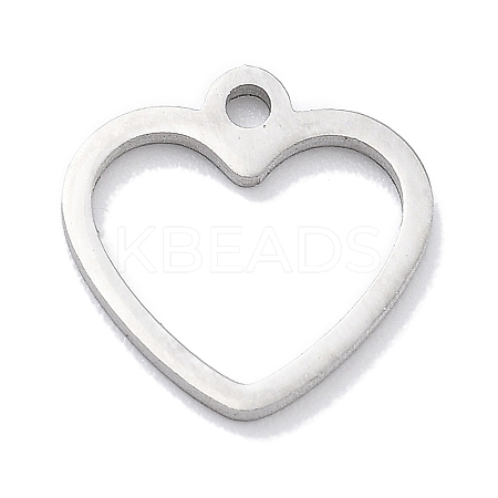Anti-Tarnish 304 Stainless Steel Charms LS-STAS-R003-01P-02-1
