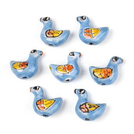 Handmade Porcelain Beads PORC-T133-08-1