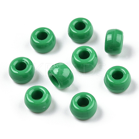 Opaque Plastic Beads KY-T025-01-F06-1