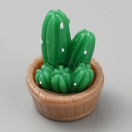Cactus Miniature Ornaments DJEW-CJC0005-02G-1