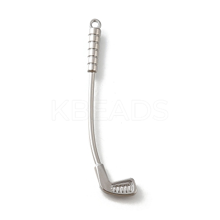 Alloy Sports Equipment Pendants PALLOY-R157-05P-01-1
