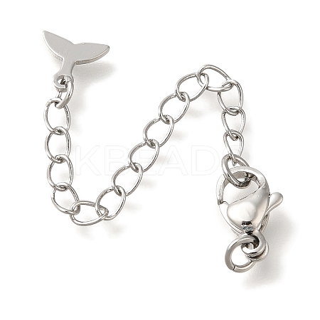 Brass Lobster Claw Clasps KK-K388-60P-1