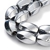 Synthetic Magnetic Hematite Beads Strands G-P545-G01-01G-3