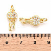 Brass Micro Pave Cubic Zirconia Pendants LS-KK-N257-12G-3