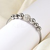 304 Stainless Steel Cuff Bangles BJEW-Z087-12P-5