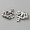 Alloy Rhinestone Pendants FIND-P033-01P-2