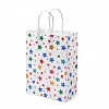 Star Print Paper Packing Tote Bags CARB-R001-01D-1
