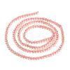 Transparent Glass Beads Strands GLAA-H021-04-27-4