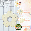 2 Sets Flower DIY Wooden Bird Feeder DIY-CJ0002-55-3