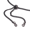 Adjustable 304 Stainless Steel Curb Chains Bracelet Making AJEW-JB01213-03-3