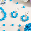 800Pcs Plastic Pearlized Beads KY-SP0001-53E-7
