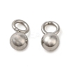 201 Stainless Steel Charms STAS-A093-01A-P-1-1