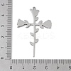 Non-Tarnish 304 Stainless Steel Pendants STAS-B062-11P-3
