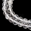 Natural Quartz Crystal Beads Strands X-G-C226-B05-4mm-4