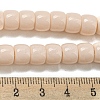 Opaque Glass Beads Strands X-GLAA-NH0002-B03-3