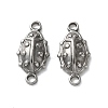 304 Stainless Steel Connector Charms STAS-R164-04P-01-1