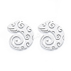 Non-Tarnish 201 Stainless Steel Pendants STAS-N090-LA927-1-3