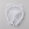 Bridal Pearl Mesh Veil Cloth Hair Bands MRMJ-WH0082-05A-02-1