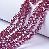 Electroplate Glass Beads Strands LS-EGLA-A034-T1mm-A02-1