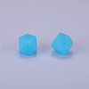 Hexagonal Silicone Beads SI-JX0020A-21-1