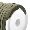 (Defective Closeout Sale: Bad Spool) Eco-Friendly Flat Faux Suede Cords LW-XCP0001-10-5