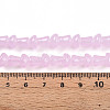 Baking Paint Glass Beads Strands DGLA-N007-01E-4