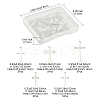 25Pcs 5 Styles Brass Pendants KK-FS0001-51S-4
