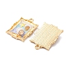 Alloy Enamel Pendants FIND-M060-01G-2