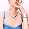 88Pcs 11 Colors AB Color Plated Electroplated Glass Beads EGLA-TA0001-53-9