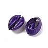 Baking Paint Cowrie Shell Beads SSHEL-M023-01O-2
