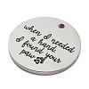 304 Stainless Steel Penndants FIND-A034-01A-2