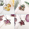 DIY UV/Epoxy Resin Pendant Necklace Making Kits DIY-TA0008-72-18