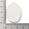 Geometrical Shape with Fruit Handmade Polymer Clay Pendants CLAY-E008-01B-3