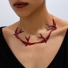 Alloy Enamel Link Chain Necklaces WG1FAB4-01-2