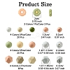 48Pcs 14 Styles Food Grade Eco-Friendly Silicone Focal Beads DIY-YW0008-83A-4