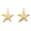 Ion Plating(IP) 201 Stainless Steel Pendants STAS-N098-230LG-3