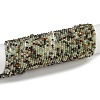 Natural African Bloodstone Beads Strands G-S388-A02-2mm-2
