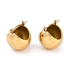 304 Stainless Steel Hoop Earrings EJEW-D282-04G-02-3